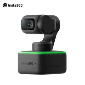 Insta360 Link - 4K Webcam with 1/2" Sensor, AI Tracking, Gesture Control, HDR, Noise-Canceling Microphones, Specialized Modes